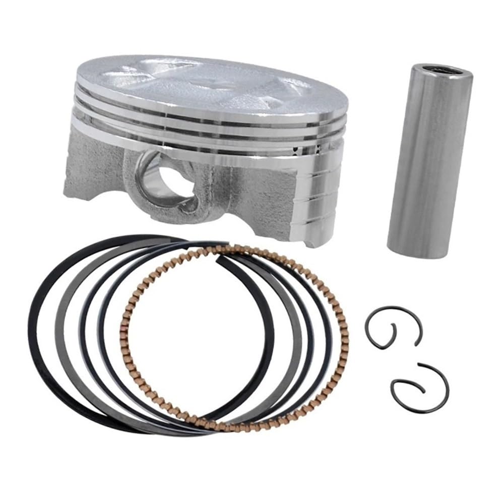 pist. Adatto for kit di fasce elastiche for cilindro con alesaggio da 62 mm del motore della motocicletta LC 135