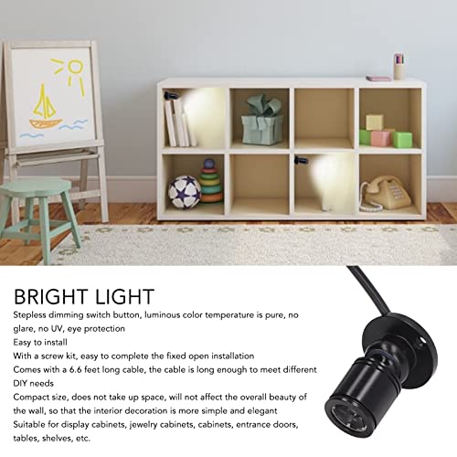 Image of Yosoo LED Spot Light, Mini Spot Lights USB 5V Aluminum Dimmable Easy Installation for DIY (Light 4000K)
