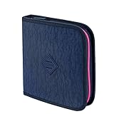 Estojo Escolar Artístico Crinkle Azul Neon Sestini