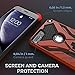 Kitoo Defender Designed for iPhone 6 Plus/iPhone 6S Plus Eco-Friendly Case with Kickstand, Military Grade Shockproof 12ft. Drop Tested - Red