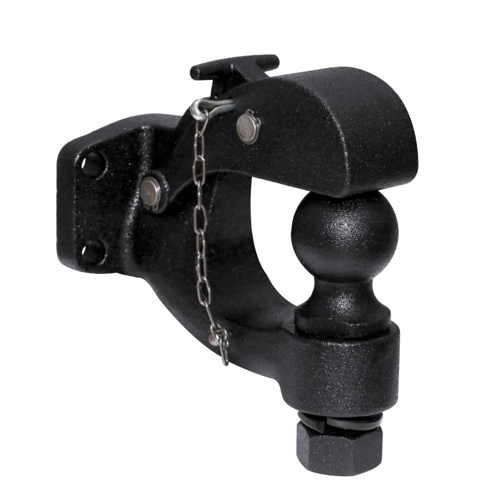 hak holowniczy Hak holowniczy Pintle Hook Hitch 2" 50mm Ball Towing Heavy Duty 5 TON Hak holowniczy do samochodu Części do kamperów Przyczepa kempingowa Akcesoria do kamperów Złącza przyczep(2 Inch Ba