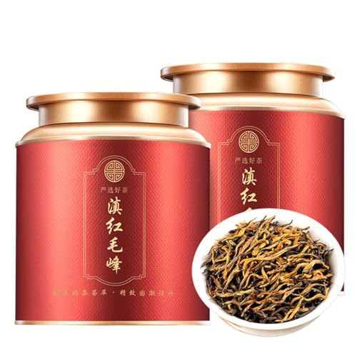 Thé Noir Dianhong Maofeng d'Arbre Ancien du Yunnan : Grand Cru Unique de Haute Montagne (500g)