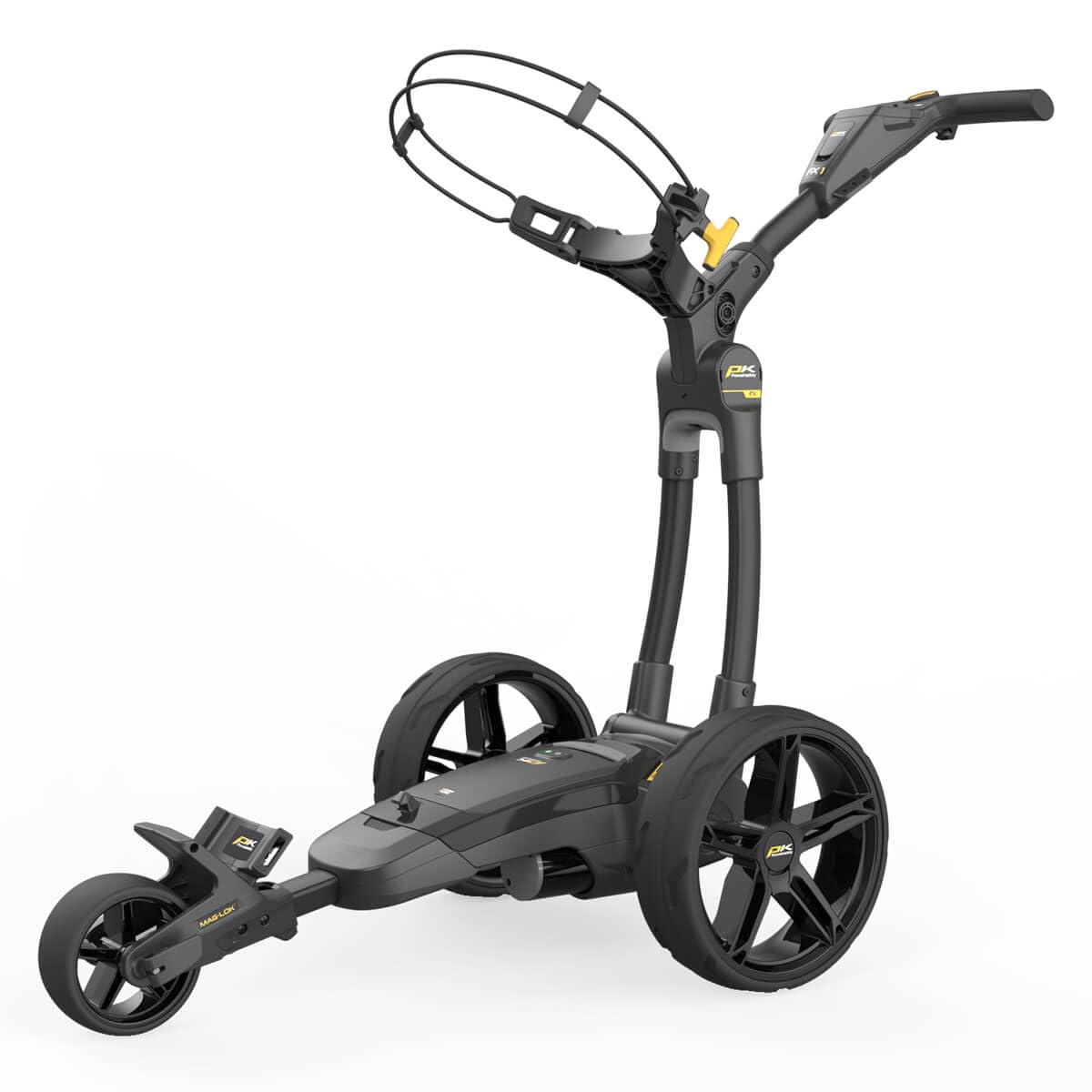 PowaKaddy FX1 PowaFrame - Carrito de golf con batería de litio de 18 agujeros