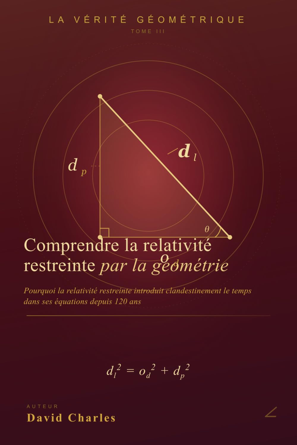 Comprendre la relativité restreinte par la géométrie: Pourquoi la relativité restreinte introduit clandestinement le temps dans ses équations depuis 120 ans