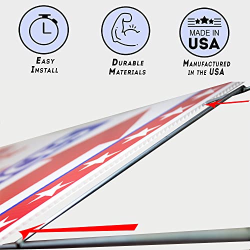 Vibe Ink Large 18" X 24" Inches Income Tax Services Directional Arrow Yard Sign With H-Metal Stake Included - Double Sided Left/Right Arrow Tax Return Season Uv Printed Colors! Made In America (1) #TOP2