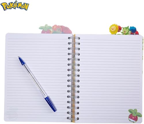 Miniatura 10 de Cuaderno de diario con pestañas de Schitt's Creek, boticario de Rose, encuadernado en espiral, 144 páginas rayadas, 8x7pulgadas