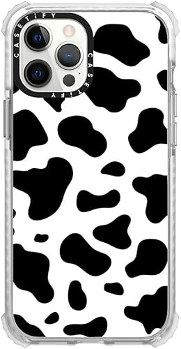 Miniatura 6 de CASETiFY Funda Ultra Impact para iPhone 12 Pro Max protección contra caídas de 9.8 pies  Transparente floral pastel colores 70s Retro Flower Power