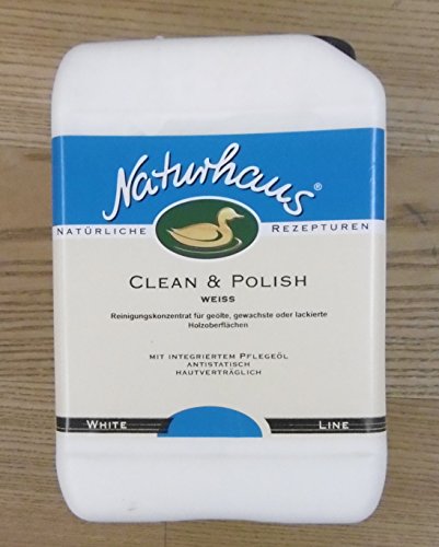 NATURHAUS NATURFARBEN Clean und Polish, 1 Stück, weiß, 3 l Cover
