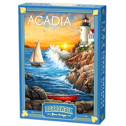 Naipes Póker Acadia Featherlight para Juegos y Viaje