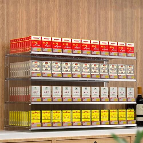 Présentoir mural supermarché pour optimiser le comptoir avec distributeur de tabac - 7