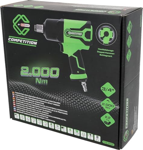 Bild 3 - COMPETITION 512.0035 3/4" Hochleistungs-Druckluft -Schlagschrauber, 2000Nm (Powered by KS TOOLS)