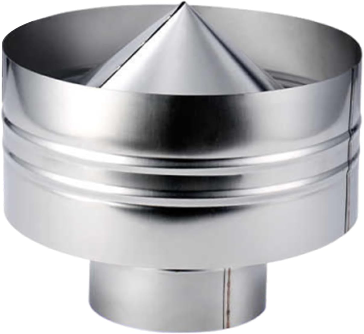 Chimney Caps - Chimney Cover Outside, Outdoor Roof Stove Pipe Cover, Chimney Rain Cap Stainless Steel, Outdoor Ventilation Exhaust Vent Cap, for Various Pipe Sizes(210mm/8.3in)