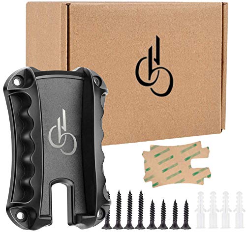DB Quickdraw Gun Magnet Mount 1 PC, 15.4 lbs Rating,Quick Loaded Magnetic Gun Holster|Concealed Gun Holder for Flat top Handguns, Using in Vehicle, Trucks, Car, Wall, Desk