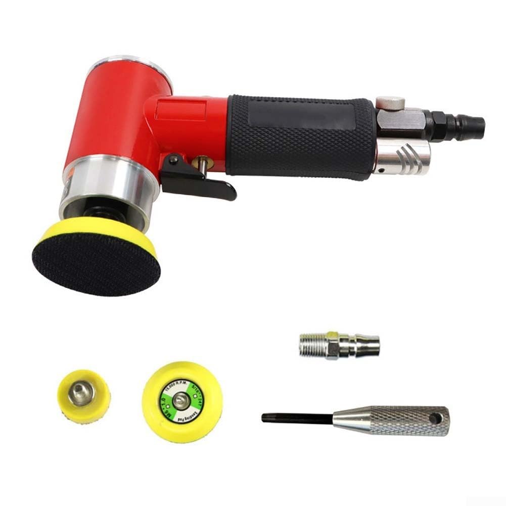 Ponceuse Orbitale Pneumatique 2-3 Pouces Compacte(red)