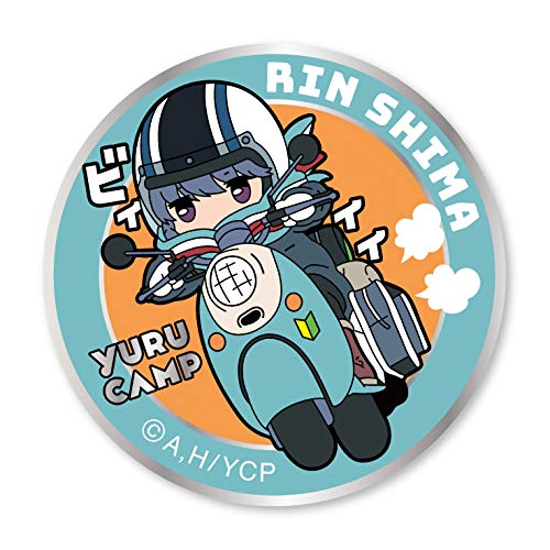 Amazon.co.jp: ゆるキャン△ リンonスクーター ワッペン(着脱式