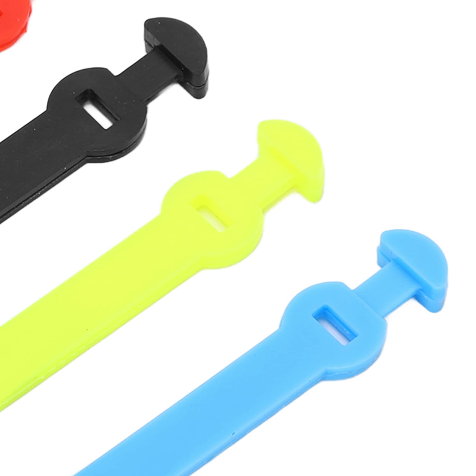 Xolsurg Tennis Racket Vibration Dampeners Long Shock Absorber Silicone for Comfort in Red Blue Black Yellow