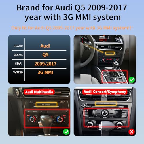 Pantalla Táctil 10.25 Pulgadas para Audi Q5 2009-2017 miniatura 6