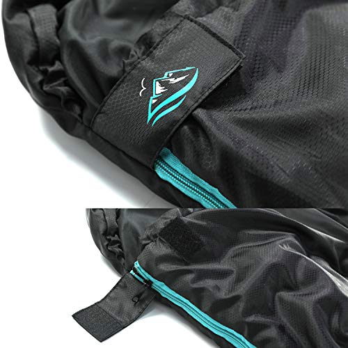 FE Active Bolsa de Dormir para Camping - 3-4 Estaciones Extra Larga con Capucha Ligera, Compacta y Cálida para Camping, Mochilero, Caminatas y Viajes miniatura 4