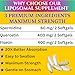 Nikoni Liposomal Spermidine, Quercetin, Fisetin 860mg Supplement for Healthy Aging, Cellular Renewal, Cognitive Function 60 Softgelss