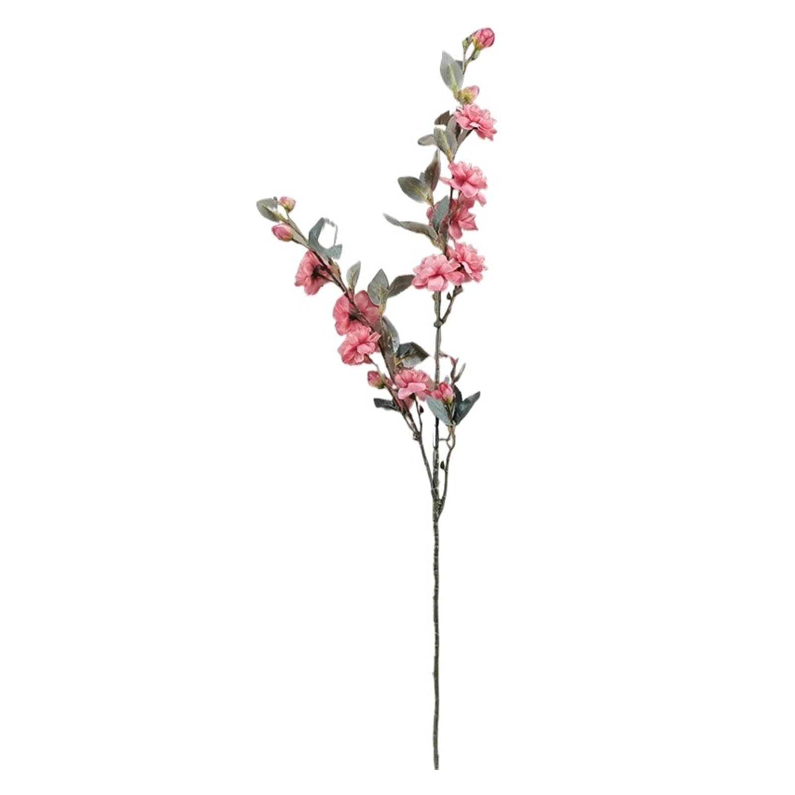 Casetlong 1Pc Artificial Flower Bouquets 90CM Fake Flowers For Home Decor Garden Wedding Party Decoration Outdoor Arrangement(Dark Pink)
