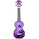 Mahalo Ukuleles Mahalo Designer Series Ukulele, Right Handed, Purple Burst, Soprano (MD1HB ppb)