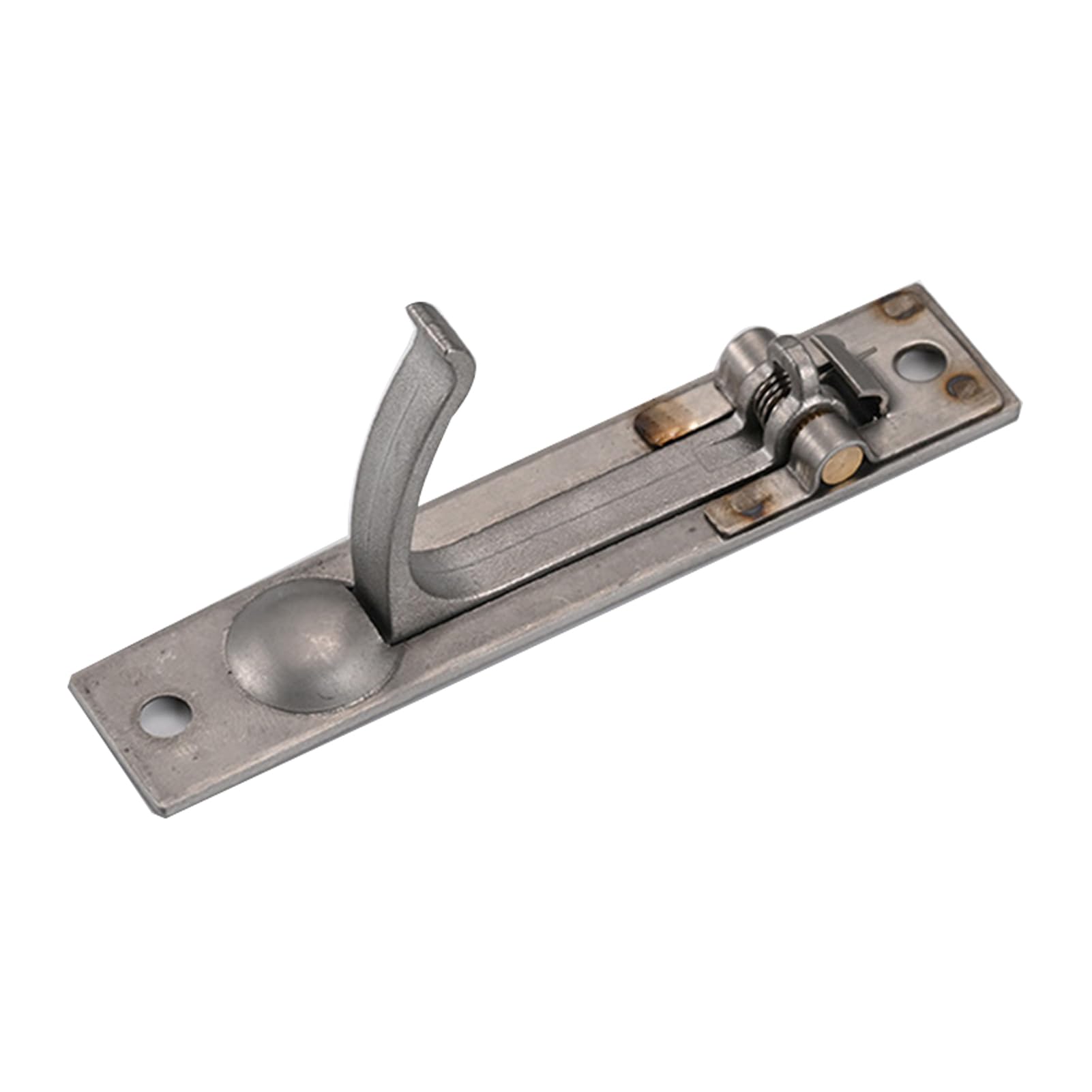 DSWZLQDXB Sliding Door Pull Recessed Cabinet Handles zinc Alloy Drawer Knob Slotted for Cabinets Furniture Door Levers,Flat Handle Square Flush (Brushed Steel)