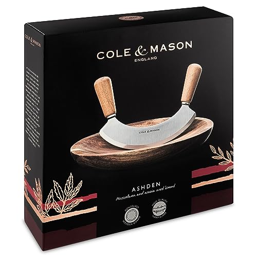 Tabla de cortar redonda de madera de acacia Cole & Mason miniatura 2