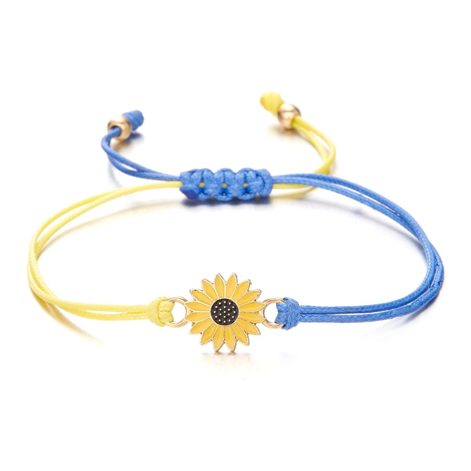 Design Sunflower Friendship Bracelets 