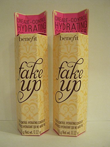 Benefit Cosmetics Fake Up - Crease Control Hydrating Concelar - 01 Light 0.12 oz (Quantity of 2)