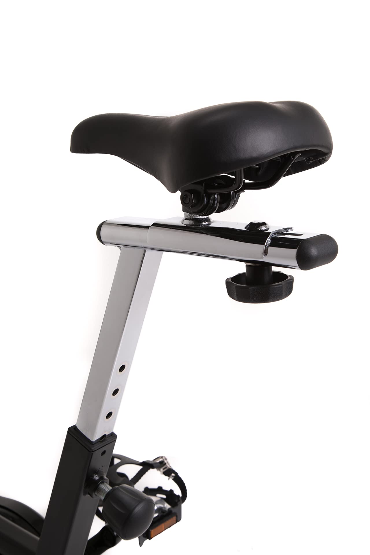 Zipro Cyclette Holo 2, Fitness Bike Ergometrico, Trainer Magnetico per Bicicletta, Ergometro fino a 130 kg, Bici da Interno, Cyclette per Allenamenti Domestici, Batteria Operata