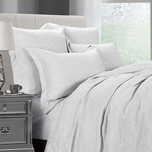 Hiend Accents 3 Pc Matelasse Coverlet/Duvet Cover, Super Queen #TOP10