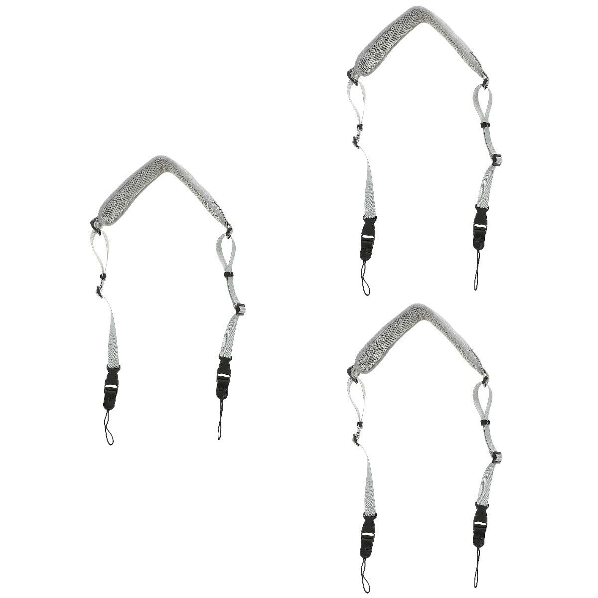Mobestech 3 Piezas Correa De La Camara Correa para El Cuello De La Cámara Correa De La Cámara Réflex Digital Correa para La Muñeca De La Cámara Telescopio Hombro y Cuello Viajar Nylon