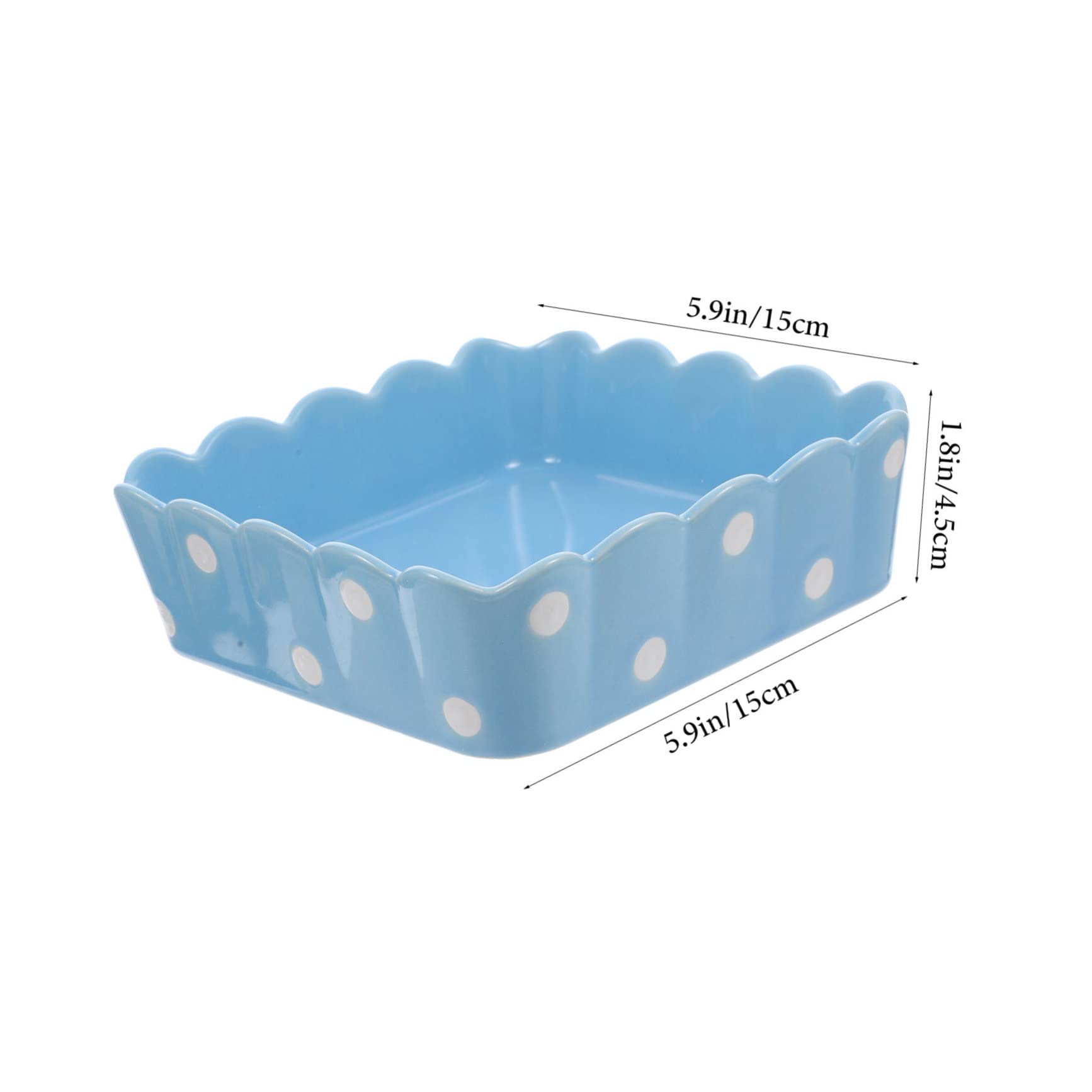 Garneck Hamster Ceramic Food Bowl Non Tip Design Easy to Pet Dish for Hamsters Guinea Pigs and Other Animals and Material