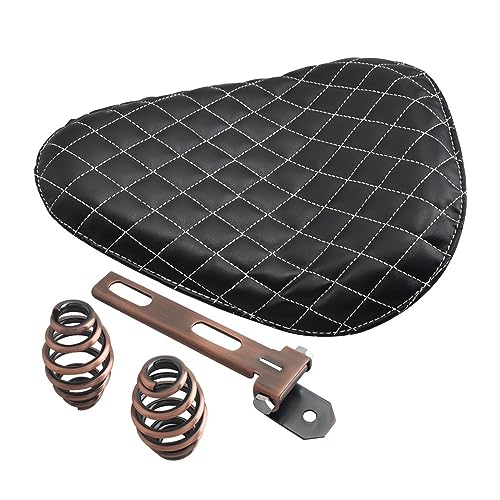 Coussin de siège de selle de moto universel étanche pour Sportster et Chopper
