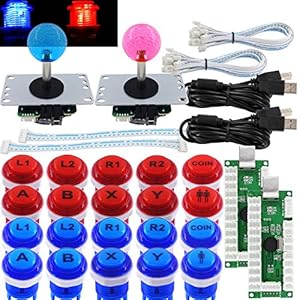 SJ@JX Arcade 2 Spieler DIY Kit