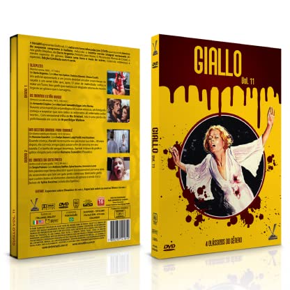 Giallo Vol. 11 - Edição Limitada Com 4 Cards (Caixa Com 2 DVDs)