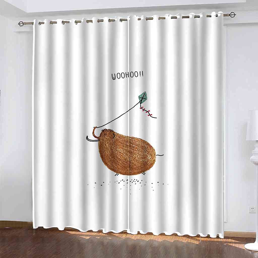Rideaux occultants enfant 3D dessin animé 264x242cm