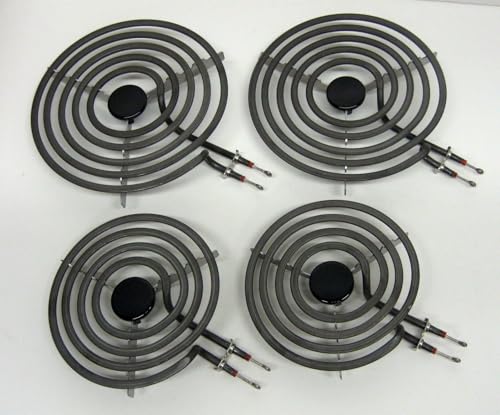 Compatible with Electric Range Burner Element Unit Set 2-6
