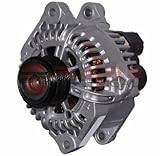 RAREELECTRICAL 110 Amp Alternator Compatible With 2006-2009 Hyundai Sonata Kia Optima Magentis