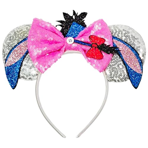 MADO donkey mouse ear headbands for women girls cute mouse ears costume accessories for adults women girls