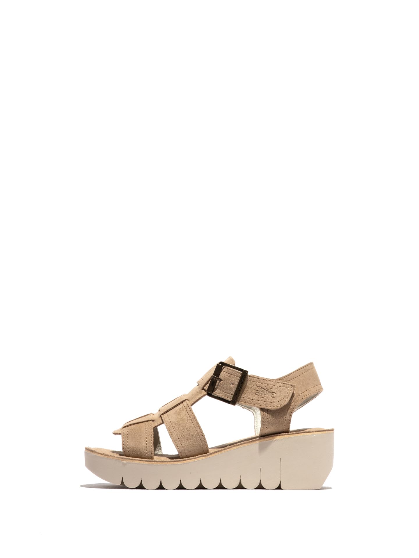 Fly London YUDD236FLY, Sandal Women's Fashion Shoes, TAUPE, 8
