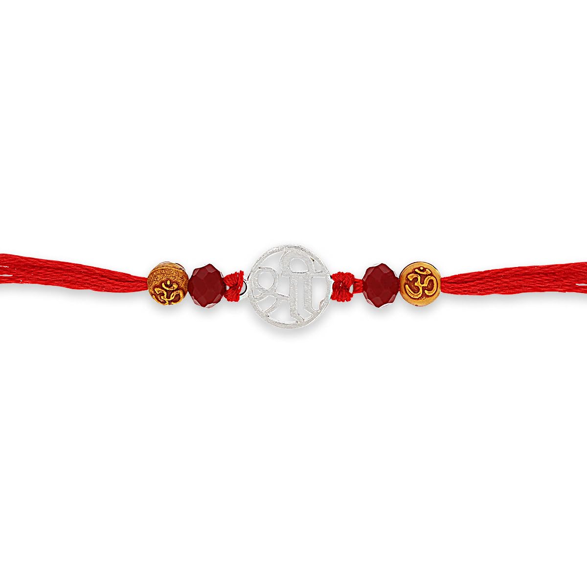 925 Silver Rakhi for Brother - Sterling Silver 925 Rakhi for Bhai with Roli Chawal - Rakshabandhan Gift for Brother-image-45
