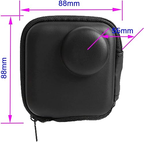 Miniatura 6 de Mini bolsa de almacenamiento para cámara GoPro MAX impermeable 360 + tapa de goma para lente, cajas portátiles de transporte accesorio para Go Pro