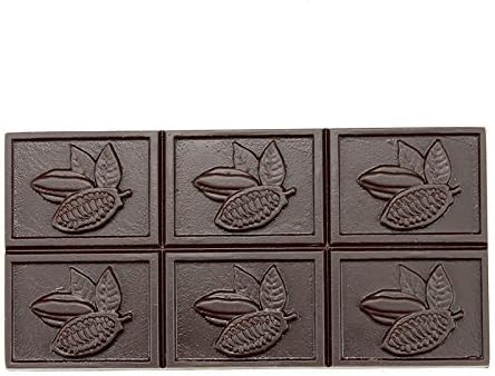 Polycarbonate Bar Mold for Chocolate (Cacao Pod Design)