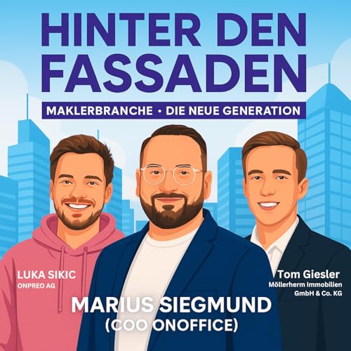 『Hinter den Fassaden bei onOffice mit COO Marius Siegmund』のカバーアート