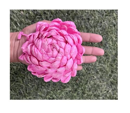 SPHINX Sola Bloomed Lotus Flowers for Decorations, Gift Packing, D-I-Y Art and Crafts, Garland Making Festive Decor Pooja Decor Table Decorations- (Light Pink Diameter Approx 10 cms, 20 Pieces)