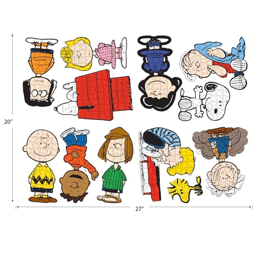 RoseArt Peanuts Mini Puzzles - Set de 12 Mini Rompecabezas con Figuras | Incluye Póster Bonus – Diversión para Adultos y Familia miniatura 4