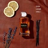 Daniel Hechter - Zmysłowa skórzana torba do szycia - woda toaletowa 100 ml i uchwyt na karty - pudełko upominkowe dla mężczyzn
