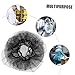 DECORNIJIA 100 pcs Disposable Nylon Hair Nets Comfortable Mesh Design for Food Service Cooking and for All Head Easy to Use and Convenient