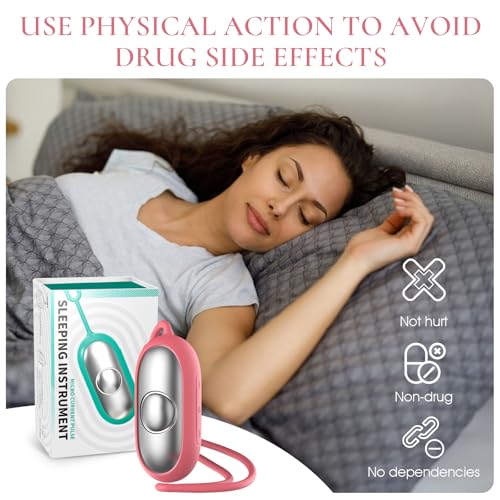 WinkithW Sleep Aid Device - Sleep Instrument | Two Modes Compact Handheld Relaxation Tool for Better Sleep, Anxiety Relief, and Improve Focus, Great for Home or Travel (Pink) - Thumbnail 6